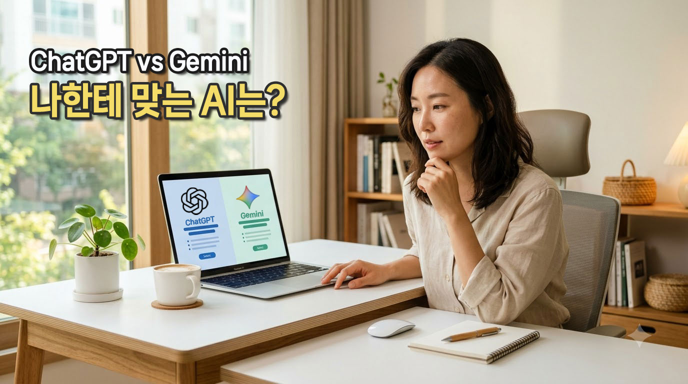 ChatGPT와 Gemini를 직접 사용해보고 나에게 맞는 AI를 비교한 후기